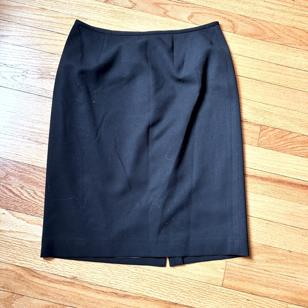 Calvin Klein Pencil Skirt Black